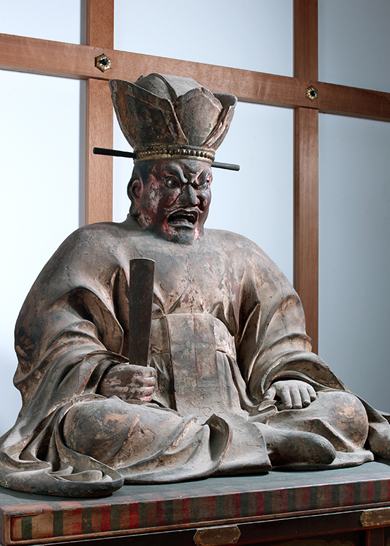 閻魔大像、司命像、司録像